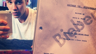 Justin Bieber is probably joking about being in <em>Batman/Superman</em>